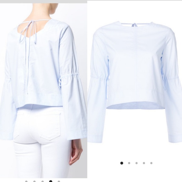 NWT Derek Lam gingham crop top blouse size 6 - Picture 7 of 7